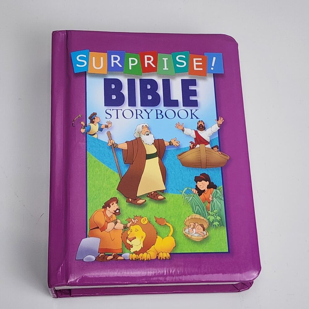 Surprise Bible Storybook by Margie Redford Hardcover Children's Board Book